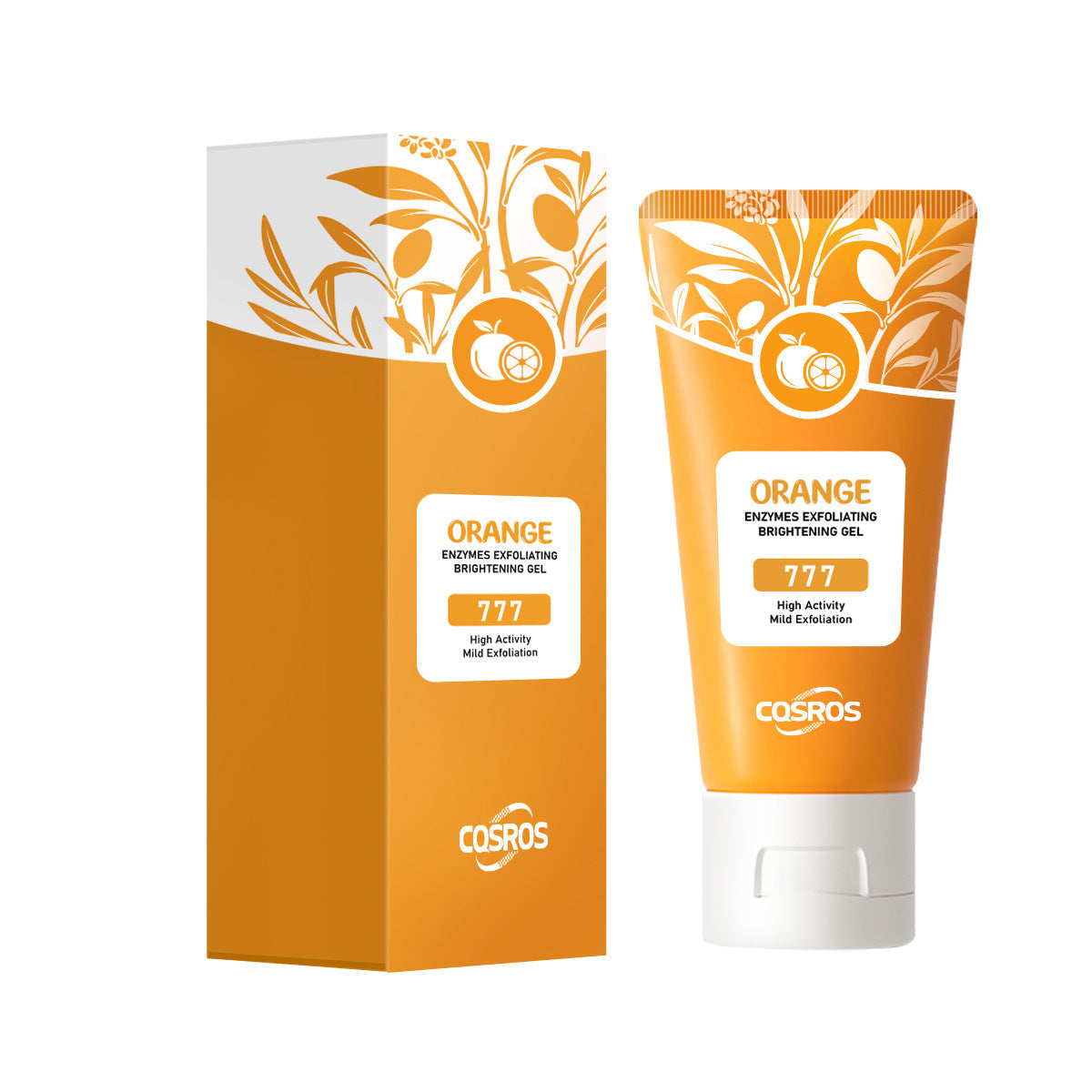 🔥2025 HOT SALE-49% OFF🔥Orange Exfoliating Gel Facial Cleansing Whole Body Scrub Dead Skin Custard