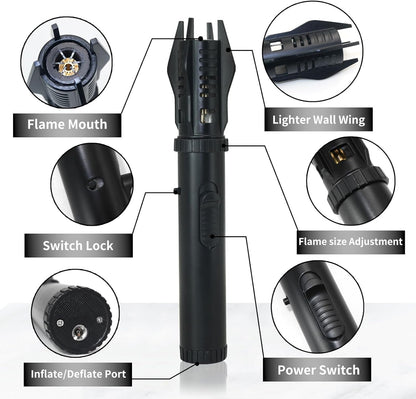 Last Day 49% OFF🔥Enhanced Lightsaber Windproof Jet Lighter