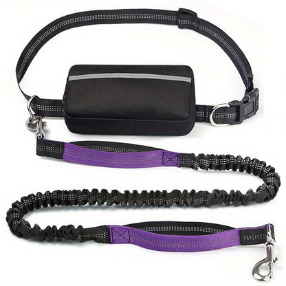 🔥Last Day 49% OFF🔥Mother's Day Sale -Hands Free Dog Leash with Zipper Pouch