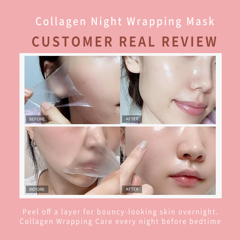 🔥BUY 1 GET 1 FREE 49%OFF🔥Collagen Night Wrapping Mask