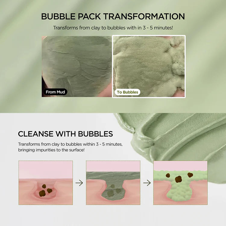 Buy 1 Get 1 Free 49%off Holy Basil Bubble Deep Mask