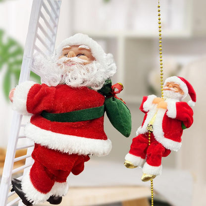 🎅Electric Bead Climbing Santa Claus Musical Toy