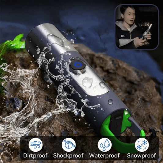 Zoomable LED Flashlight