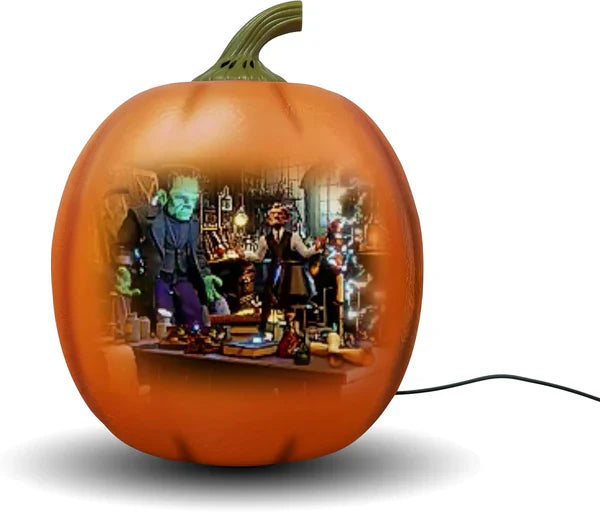 Animated Pumpkin singing