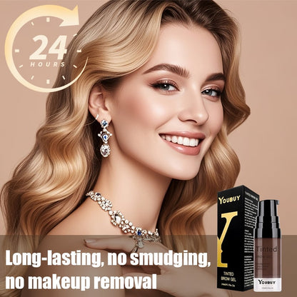 Hot sale🎁Last Day Buy 1 Get 1 Free -Longwear Waterproof Tinted Brow Gel