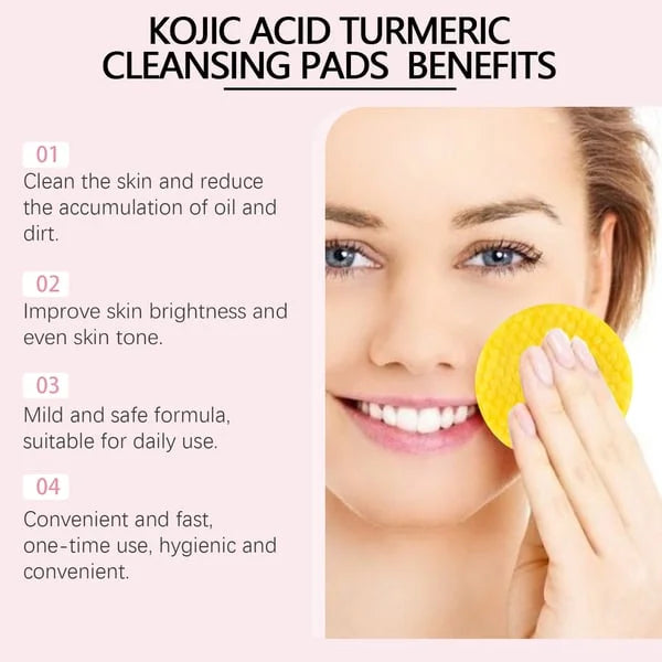 Best Sale 49%off- Turmeric Kojic Acid Cleansing Pads