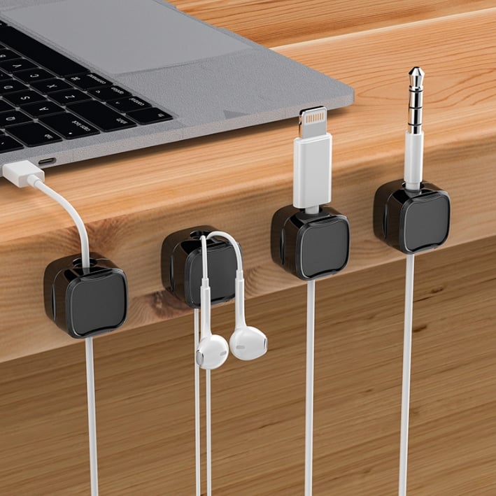 LAST DAY 49% OFF🔥Magnetic Cord Organizer, Easy Secure Adhesive Cable Management