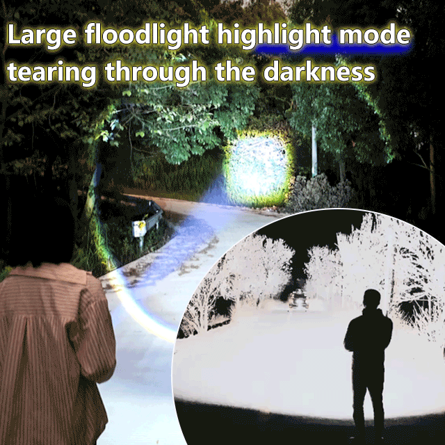 Zoomable LED Flashlight