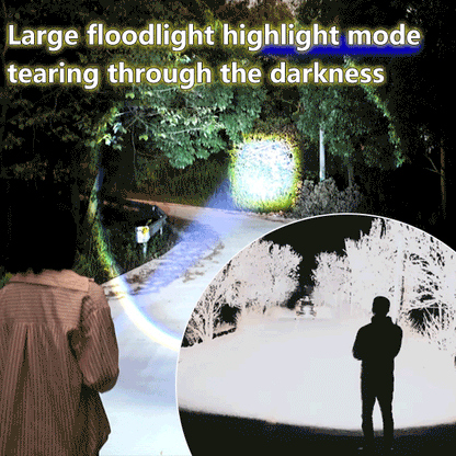 Zoomable LED Flashlight