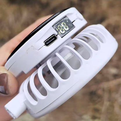 2-in-1 Solar Rechargeable Fan Breathable Mesh Baseball Cap