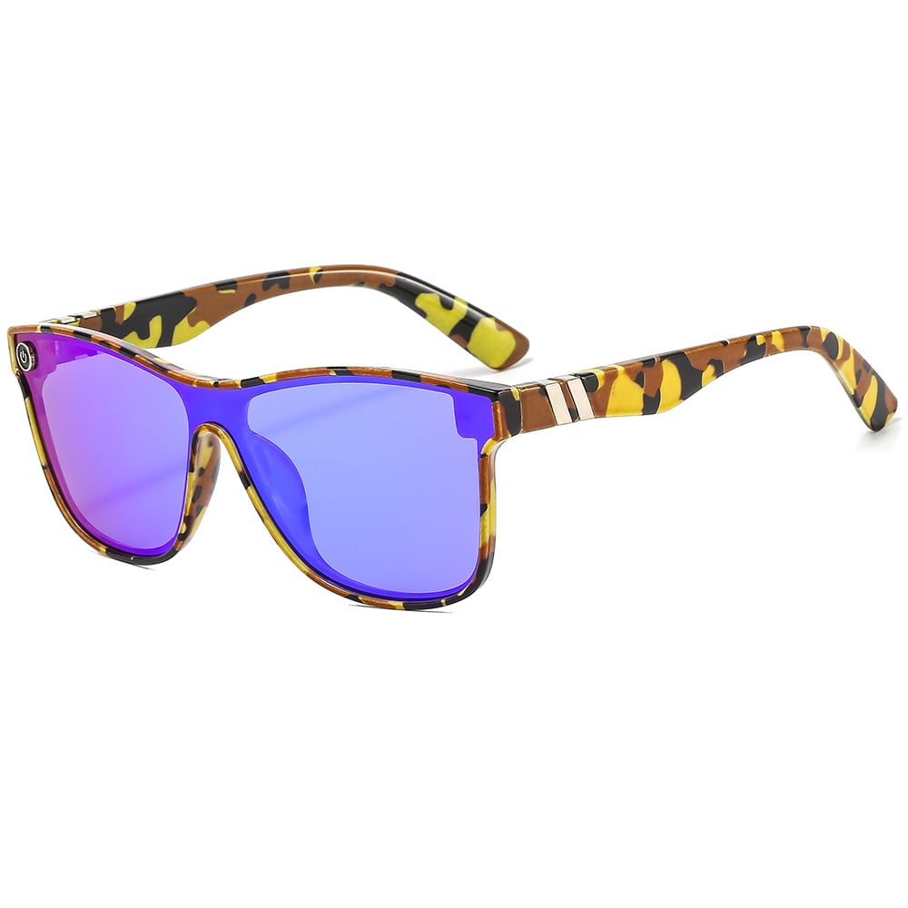 🌟LAST DAY 49% OFF -🌞Tortoise Shell Pattern Flat Top Sunglasses