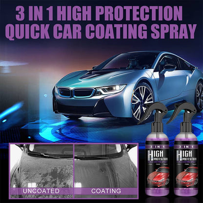 🚗✨ Last Day 49% OFF – 3-in-1 Ceramic Car Coating Spray 🔥