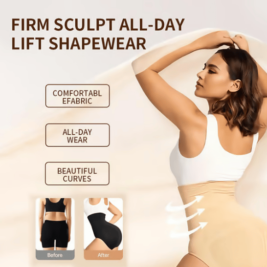 Buy 1 Get 1 Free🔥High Waist Tummy Control Shapewear Panties