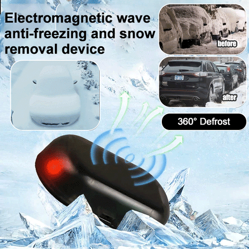 💥Hot Sales - 49% OFF💥Electromagnetic wave anti freezing and snow removal device