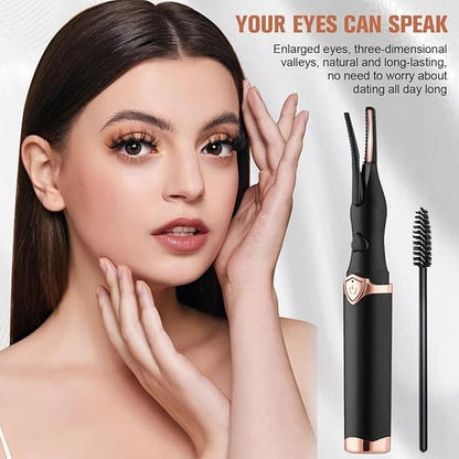 BUY 1 GET 1 FREE | 49% OFF - Rechargeable Heated Eyelash Curler for Quick Heating Curling