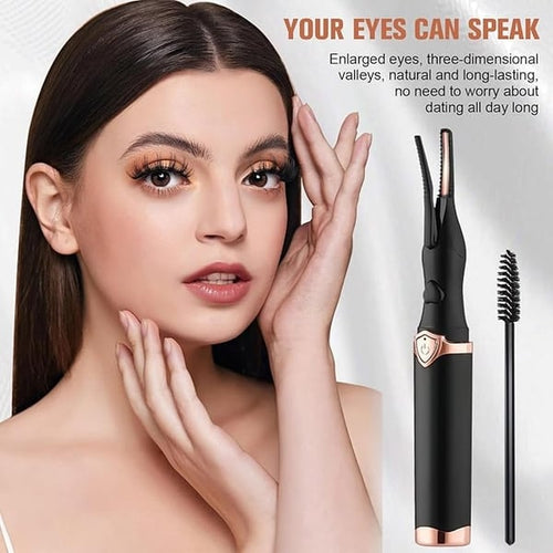 BUY 1 GET 1 FREE | 49% OFF - Rechargeable Heated Eyelash Curler for Quick Heating Curling