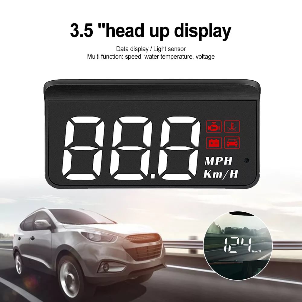 Last Day 49% OFF 🔥 Car Head Up Display Projector Speedometer