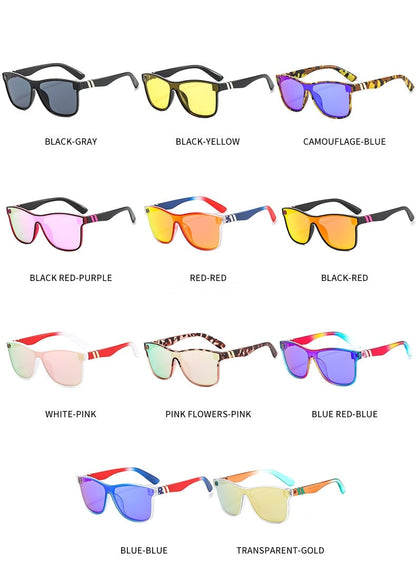 🌟LAST DAY 49% OFF -🌞Tortoise Shell Pattern Flat Top Sunglasses