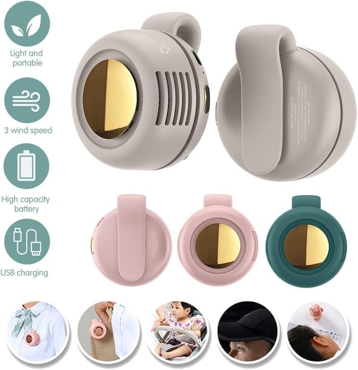 🔥Hot Sale 49% OFF✨Portable Silent Mini Bladeless Electric Fan