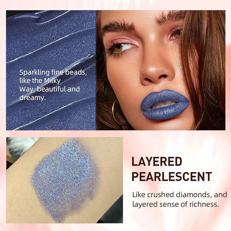 🔥Sale-49% OFF！Metallic Liquid Diamond Glitter Lipstick