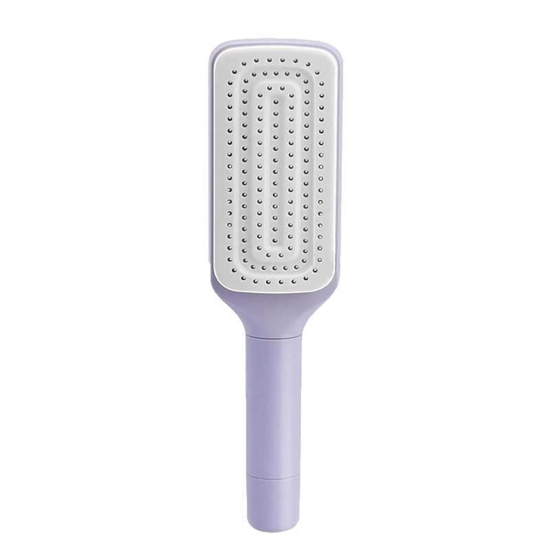 4 In 1 Self Cleaning Hair Brush Anti-Static Massage Comb Scalable Rotate Lifting
